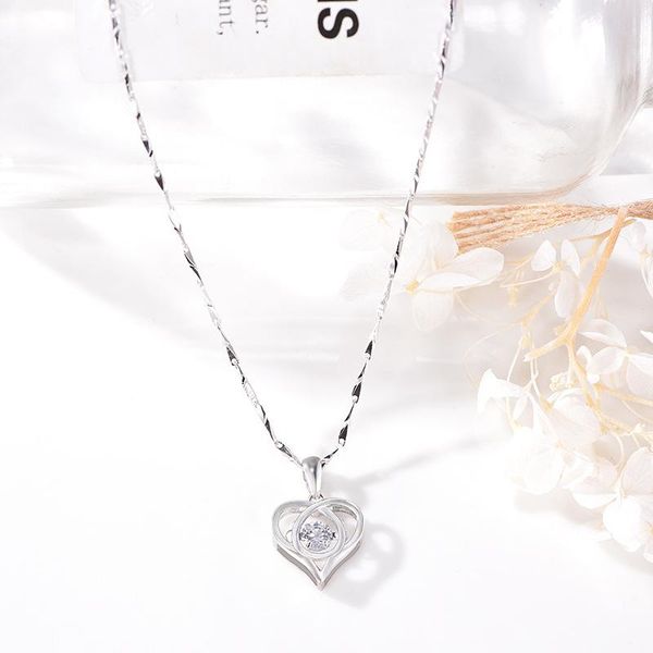 pendant necklaces 925 silver sterling heart necklace women give valentine's day gift s925
pendant necklaces 925 silver sterling heart necklace women give valentine's day gift s925