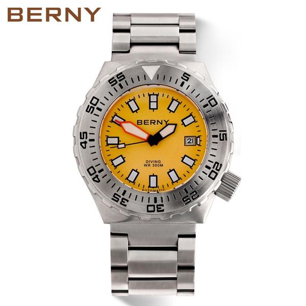 wristwatches diver watches brand automatic mechanical men 20bar waterproof super luminous metal bracelet, Slivery;brown
wristwatches diver watches brand automatic mechanical men 20bar waterproof super luminous metal bracelet, Slivery;brown