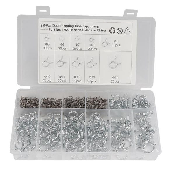 professional hand tool sets 250pcs fuel line hose tube spring clamp assortment stainless steel for car auto home sports accessories clamps
professional hand tool sets 250pcs fuel line hose tube spring clamp assortment stainless steel for car auto home sports accessories clamps