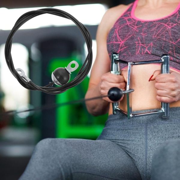 jump ropes 1pc pu rubber coated wire rope gym cable fitness steel (black)
jump ropes 1pc pu rubber coated wire rope gym cable fitness steel (black)