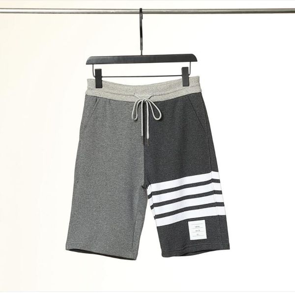 2021 summer men's shorts color pure cotton woven contrasting color shorts four bars casual pants sweatpants, White;black
2021 summer men's shorts color pure cotton woven contrasting color shorts four bars casual pants sweatpants, White;black