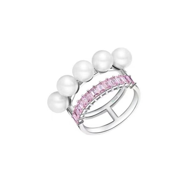 cluster rings 100% solid 925 sterling silver double layers finger ring with freshwater pearl square cz zircon crown women party wedding, Golden;silver
cluster rings 100% solid 925 sterling silver double layers finger ring with freshwater pearl square cz zircon crown women party wedding, Golden;silver