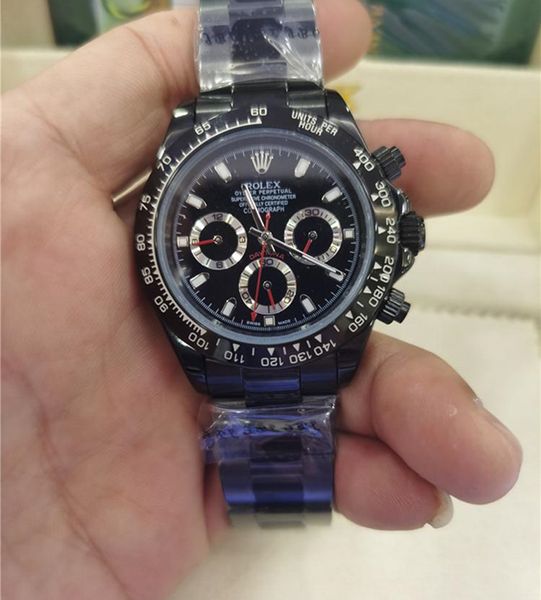 20 style elling 40mm pure black116500 116506 116520 116509 116500ln no chronograph mechanical automatic mens watch watches, Slivery;brown
20 style elling 40mm pure black116500 116506 116520 116509 116500ln no chronograph mechanical automatic mens watch watches, Slivery;brown