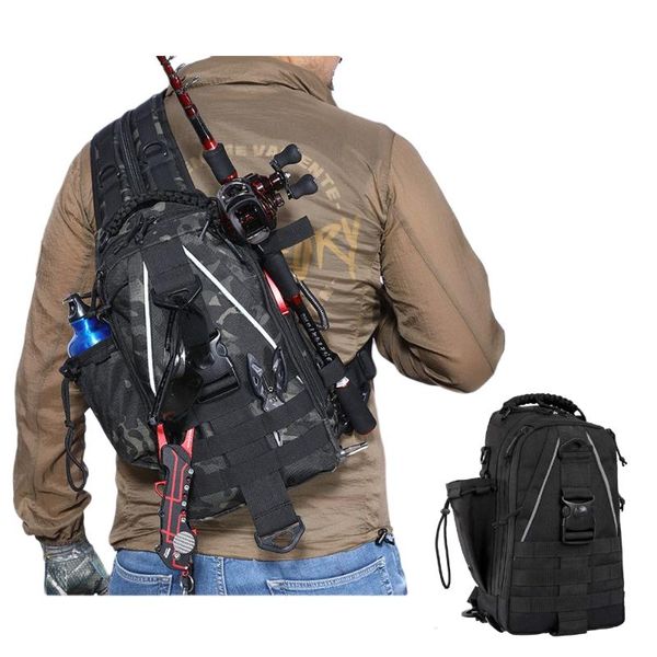 fishing accessories tackle bag waterproof nylon single shoulder backpack hand chest outdoor camping hiking huntting tactical army
fishing accessories tackle bag waterproof nylon single shoulder backpack hand chest outdoor camping hiking huntting tactical army