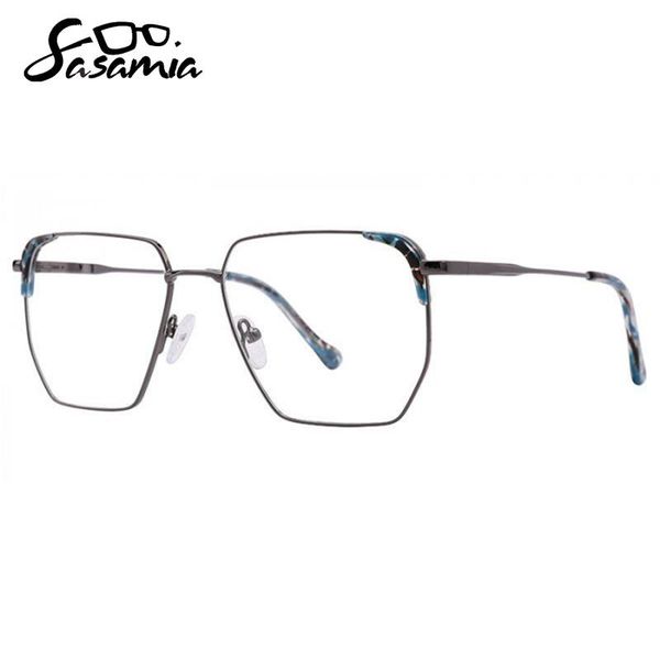fashion sunglasses frames sasamia anti-blue glasses for women men metal polygon spectacle woman optical clear lens myopia female eyeglasses, Black
fashion sunglasses frames sasamia anti-blue glasses for women men metal polygon spectacle woman optical clear lens myopia female eyeglasses, Black