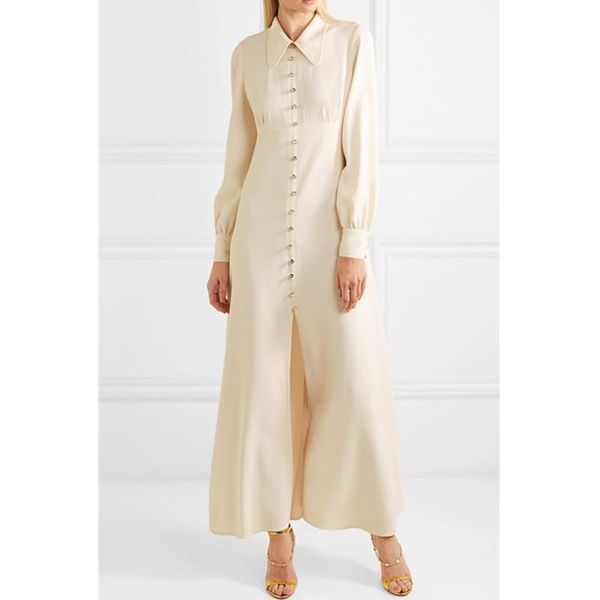 casual dresses long sleeve maxi dress autumn holiday 2021 single-breasted temperament x-long beige women turn-down collar, Black;gray
casual dresses long sleeve maxi dress autumn holiday 2021 single-breasted temperament x-long beige women turn-down collar, Black;gray