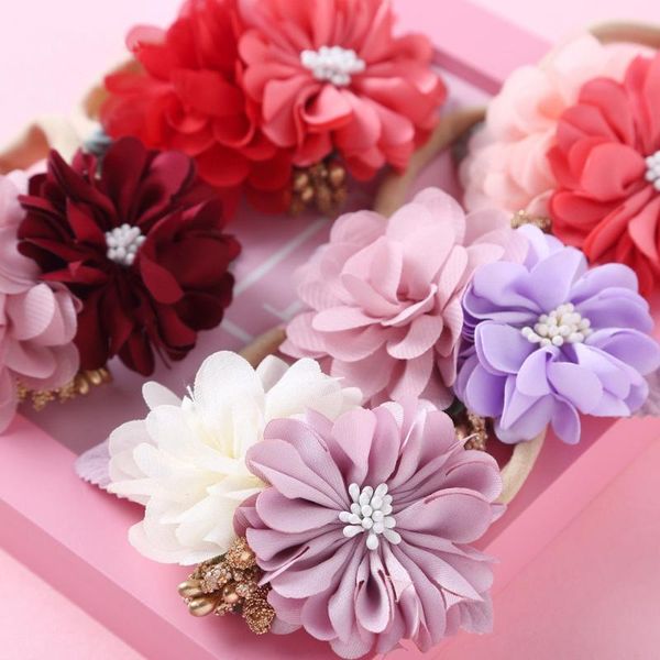 hair accessories 2021 baby flower diy handmade infant band nylon headband gifts for girl children pographed pos, Slivery;white
hair accessories 2021 baby flower diy handmade infant band nylon headband gifts for girl children pographed pos, Slivery;white