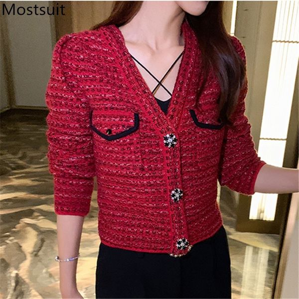 v-neck single-breasted women cardigan sweater full sleeve knitted short korean elegant fashion ladies jumpers 210514, White
v-neck single-breasted women cardigan sweater full sleeve knitted short korean elegant fashion ladies jumpers 210514, White