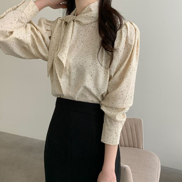 stylish polka dots women chic basic blouses gentle office lady female elegance all match streetwear shirts 210421, White
stylish polka dots women chic basic blouses gentle office lady female elegance all match streetwear shirts 210421, White