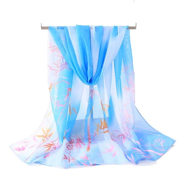 scarves chiffon scarf women bamboo luxury printing fashion designer ladies gradient black plant female thin shawl, Blue;gray
scarves chiffon scarf women bamboo luxury printing fashion designer ladies gradient black plant female thin shawl, Blue;gray