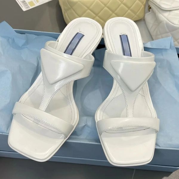 official website 70% off outlet new heel sandals women's summer white triangle low square head open toe slippers, Black
official website 70% off outlet new heel sandals women's summer white triangle low square head open toe slippers, Black