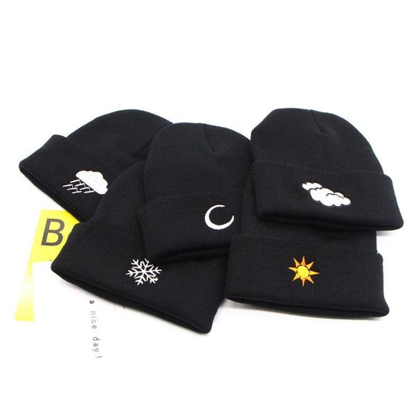 beanie/skull caps moon sun snow embroidery winter beanies for women men solid black warm knitted soft elastic hat skullies, Blue;gray
beanie/skull caps moon sun snow embroidery winter beanies for women men solid black warm knitted soft elastic hat skullies, Blue;gray