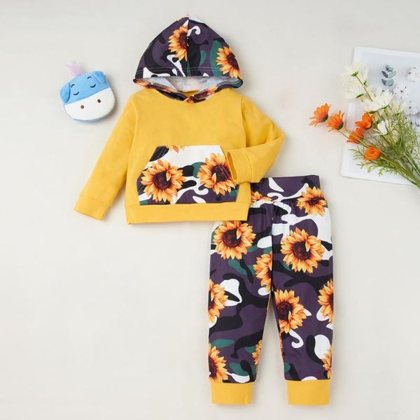 clothing sets autumn baby girls 2pcs warm children fashion hoodies and pant set sunflower print long-sleeved shirt trousers, White
clothing sets autumn baby girls 2pcs warm children fashion hoodies and pant set sunflower print long-sleeved shirt trousers, White