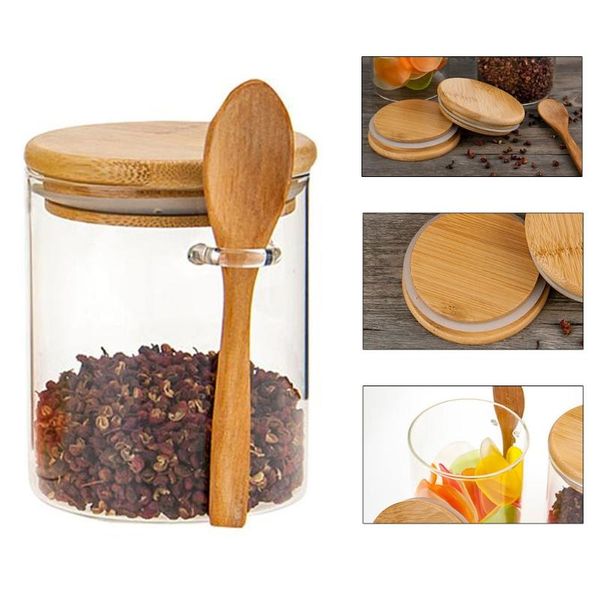storage bottles & jars glass jar clear sealed canister container with lid and spoon for loose tea salt sugar coffee bean preservat
storage bottles & jars glass jar clear sealed canister container with lid and spoon for loose tea salt sugar coffee bean preservat