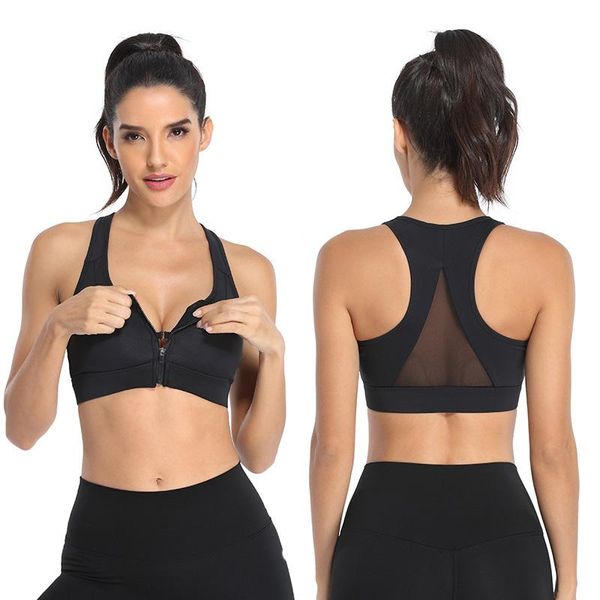 bras haleychan racerback sports for women front zipper closure yoga tank workout bra running gym fitness wireless, Red;black
bras haleychan racerback sports for women front zipper closure yoga tank workout bra running gym fitness wireless, Red;black
