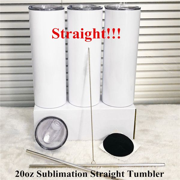 20oz diy sublimation straight tumbler cups set stainless steel insulated travel office tumbler with closed lid straw slim water cup for part
20oz diy sublimation straight tumbler cups set stainless steel insulated travel office tumbler with closed lid straw slim water cup for part