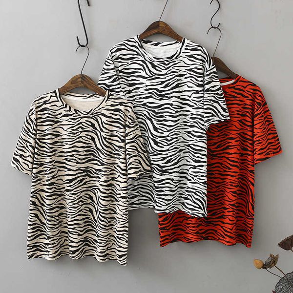 women's t-shirt zebra print women tshirt plus size summer fashion round neck loose tee shirt ladies cotton t shirt femme v6y6, White
women's t-shirt zebra print women tshirt plus size summer fashion round neck loose tee shirt ladies cotton t shirt femme v6y6, White
