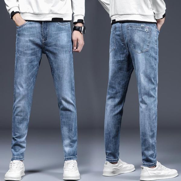 men's jeans 2021 spring autumn cotton men stretch casual skinny denim jean soft vintage blue streetwear brand pant trousers
men's jeans 2021 spring autumn cotton men stretch casual skinny denim jean soft vintage blue streetwear brand pant trousers