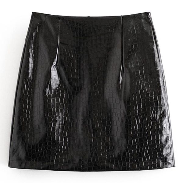 casual crocodile pattern skirts women fashion black faux leather skirt elegant pu a line mini female ladies ic
casual crocodile pattern skirts women fashion black faux leather skirt elegant pu a line mini female ladies ic