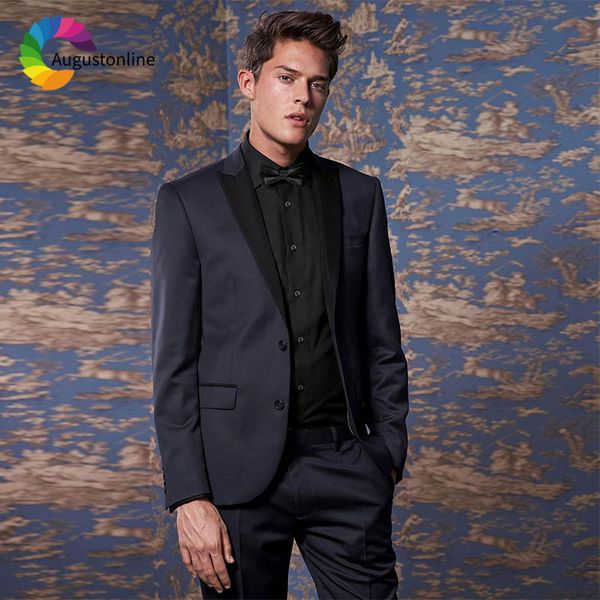 men's suits & blazers navy blue men for wedding bridegroom custom slim fit formal prom groom tuxedo man blazer costume homme, White;black
men's suits & blazers navy blue men for wedding bridegroom custom slim fit formal prom groom tuxedo man blazer costume homme, White;black