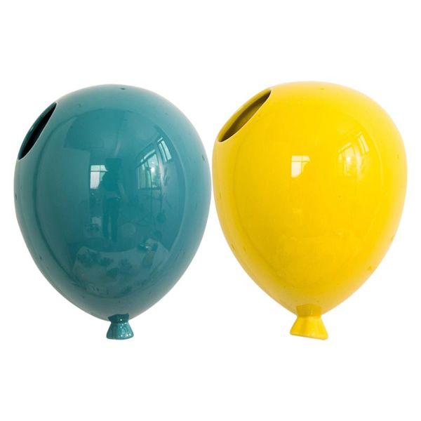 vases 2pcs ceramic balloon shaped wall decor delicate home pendant blue yellow
vases 2pcs ceramic balloon shaped wall decor delicate home pendant blue yellow