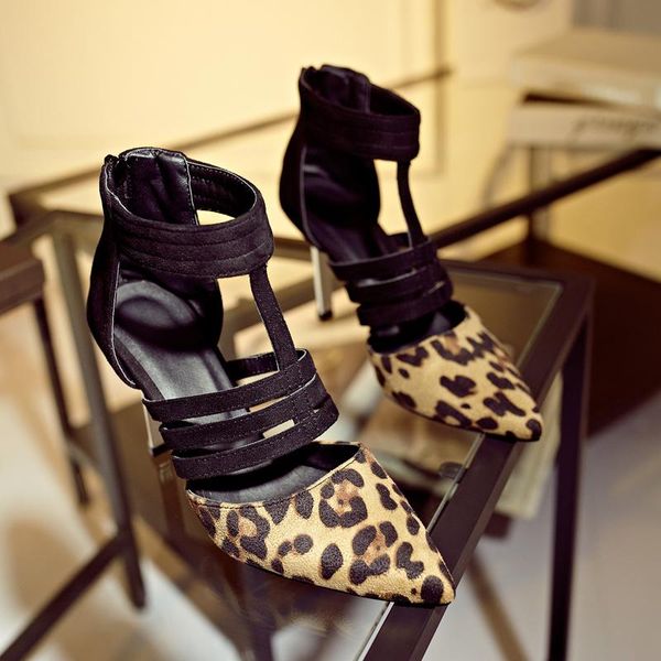 dress shoes high heels for women shallow leopard cross-tied fashion pointed toe thin heel pumps ladies evening party, Black
dress shoes high heels for women shallow leopard cross-tied fashion pointed toe thin heel pumps ladies evening party, Black