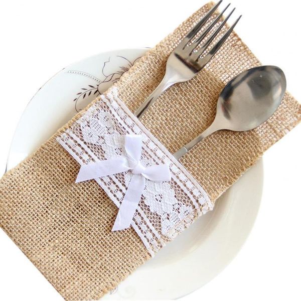 dinnerware sets 10pcs/set useful fork storage pouch pocket design flax flatware reusable burlap lace tableware bag
dinnerware sets 10pcs/set useful fork storage pouch pocket design flax flatware reusable burlap lace tableware bag