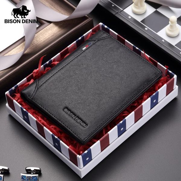 wallets bison denim cowhide genuine leather wallet men id money card holder purse slim brand male small short for winter n4456, Red;black
wallets bison denim cowhide genuine leather wallet men id money card holder purse slim brand male small short for winter n4456, Red;black