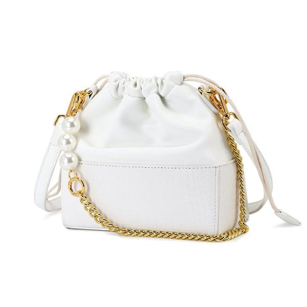lattice pearl drawstring bucket bag 2021 summer quality pu leather women's designer handbag chain shoulder messenger bags
lattice pearl drawstring bucket bag 2021 summer quality pu leather women's designer handbag chain shoulder messenger bags