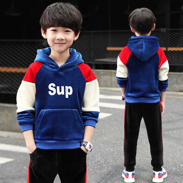 boys' clothing autumn and winter clothing handsome foreign style sports sweater set 2021 new big boys' korean children's clot, White
boys' clothing autumn and winter clothing handsome foreign style sports sweater set 2021 new big boys' korean children's clot, White