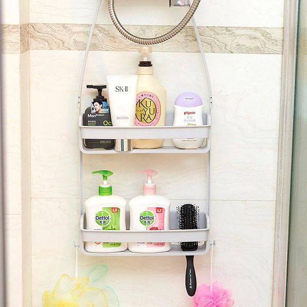 toilet bathroom shelf double hanging washing rack cosmetics storage box bathing basket shelves
toilet bathroom shelf double hanging washing rack cosmetics storage box bathing basket shelves