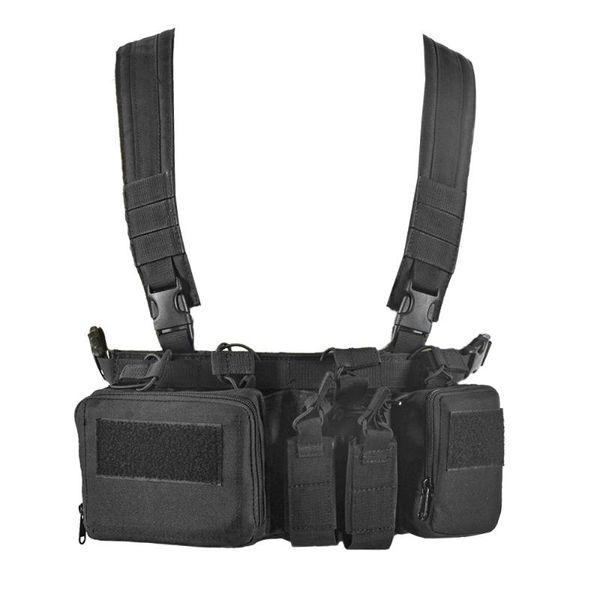 match wargame tcm chest rig tactical vest military pack magazine pouch holster molle system waist men nylon hunting jackets, Camo;black
match wargame tcm chest rig tactical vest military pack magazine pouch holster molle system waist men nylon hunting jackets, Camo;black