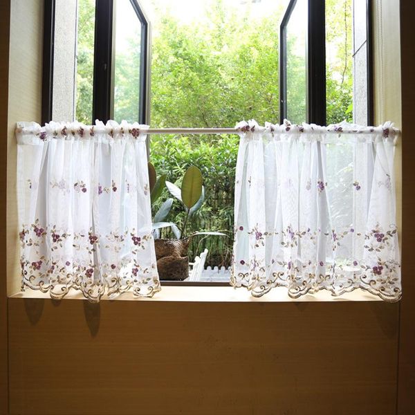 curtain & drapes purple embroidery flower lace half bedroom decoration kitchen tulle short american decorative cabinet
curtain & drapes purple embroidery flower lace half bedroom decoration kitchen tulle short american decorative cabinet