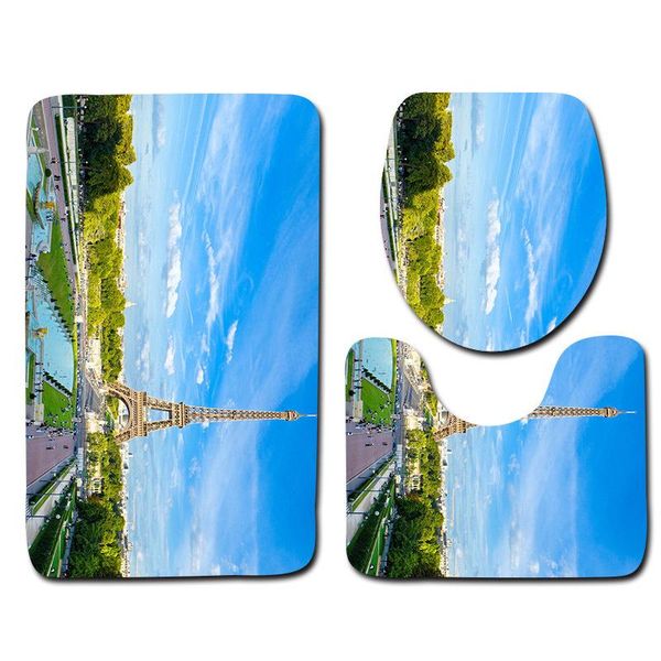 carpets 3pcs romantic nature view printed bathroom mat set anti slip washable toilet cover u shape floor bath mats home rugs
carpets 3pcs romantic nature view printed bathroom mat set anti slip washable toilet cover u shape floor bath mats home rugs