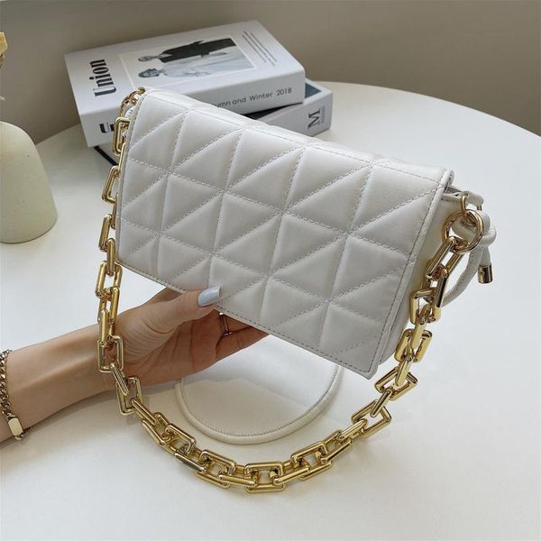 evening bags embroidery thread shoulder for women small flap crossbody bag thick chain messenger ladies quilted leather handbags sac
evening bags embroidery thread shoulder for women small flap crossbody bag thick chain messenger ladies quilted leather handbags sac