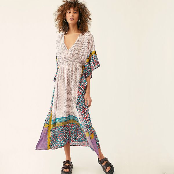 quick-drying bikini cover-ups bohemian printed summer midi dress cotton tunic women beach wear swim suit cover up q1018 210420, White;black
quick-drying bikini cover-ups bohemian printed summer midi dress cotton tunic women beach wear swim suit cover up q1018 210420, White;black