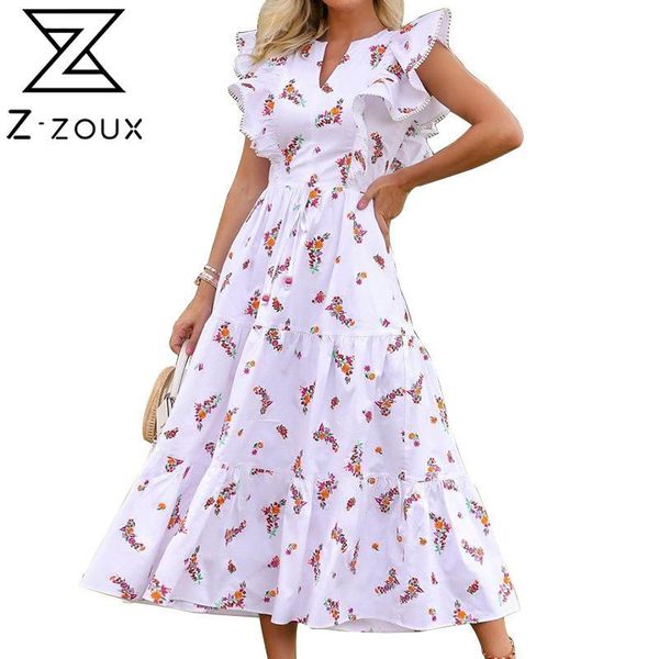 women dress temperament printed es v neck butterfly sleeve high waist bohemian large hem long ladies es 210524, Black;gray
women dress temperament printed es v neck butterfly sleeve high waist bohemian large hem long ladies es 210524, Black;gray