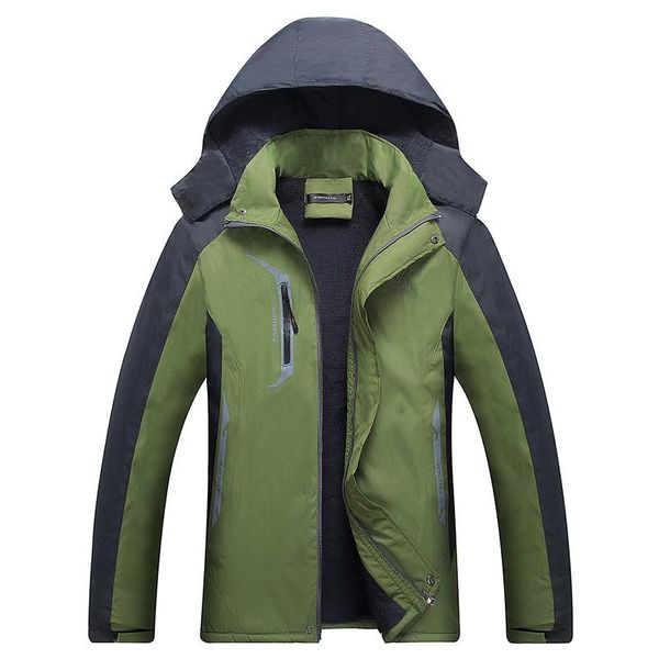 men tactical windproof waterproof jackets outdoor coats good quality thicker warm winter hooded casual men's, Black;brown
men tactical windproof waterproof jackets outdoor coats good quality thicker warm winter hooded casual men's, Black;brown