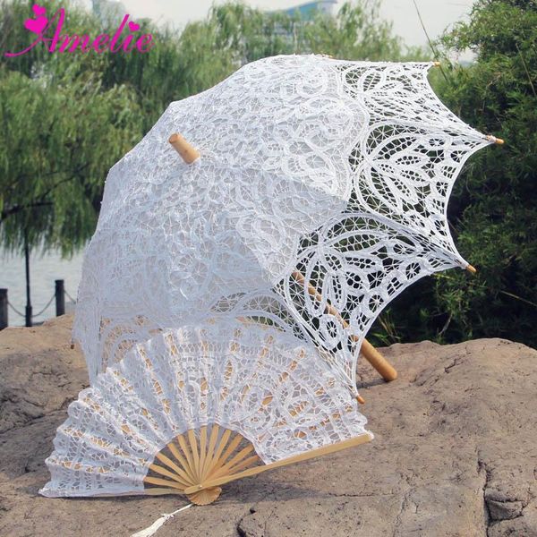 other accessories handmade vintage party decoration wedding bridal lace parasol and fan set umbrella, White
other accessories handmade vintage party decoration wedding bridal lace parasol and fan set umbrella, White