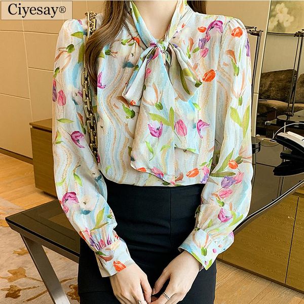 women's blouses & shirts ciyesay fashion for women 2021 camisas de mujer elegant blouse long sleeve shirt chiffon, White
women's blouses & shirts ciyesay fashion for women 2021 camisas de mujer elegant blouse long sleeve shirt chiffon, White
