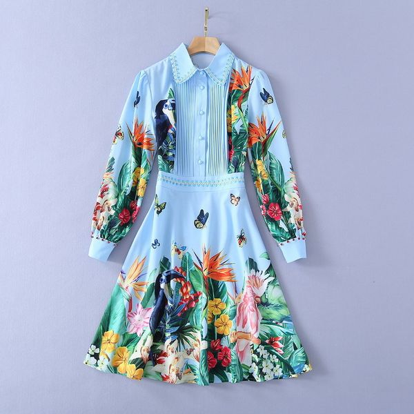 dresses european and american women's clothing 2021 spring long sleeved butterfly parrot print fashion blue dress nfya, Black;gray
dresses european and american women's clothing 2021 spring long sleeved butterfly parrot print fashion blue dress nfya, Black;gray