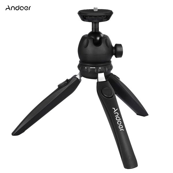 4colors andoer h20 mini tripod tableportable foldable phone camera stand with removable ball head 1/4 inch screw tripods
4colors andoer h20 mini tripod tableportable foldable phone camera stand with removable ball head 1/4 inch screw tripods