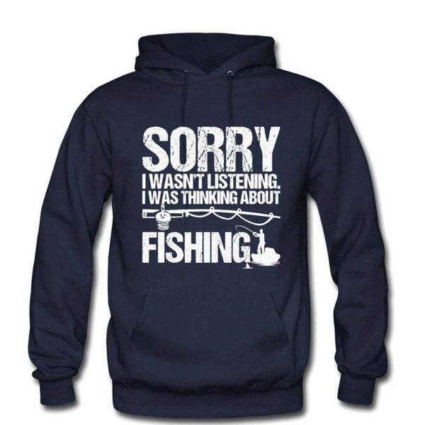 men's hoodies & sweatshirts thinking about fishing fisherman winter cotton fleece funny hooded sweatshirt male fashion clothing, Black
men's hoodies & sweatshirts thinking about fishing fisherman winter cotton fleece funny hooded sweatshirt male fashion clothing, Black