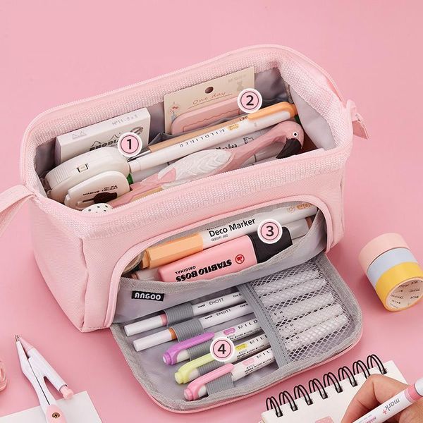 pencil cases large capacity case kawaii canvas pencilcase school supplies bag box pouch stationery
pencil cases large capacity case kawaii canvas pencilcase school supplies bag box pouch stationery