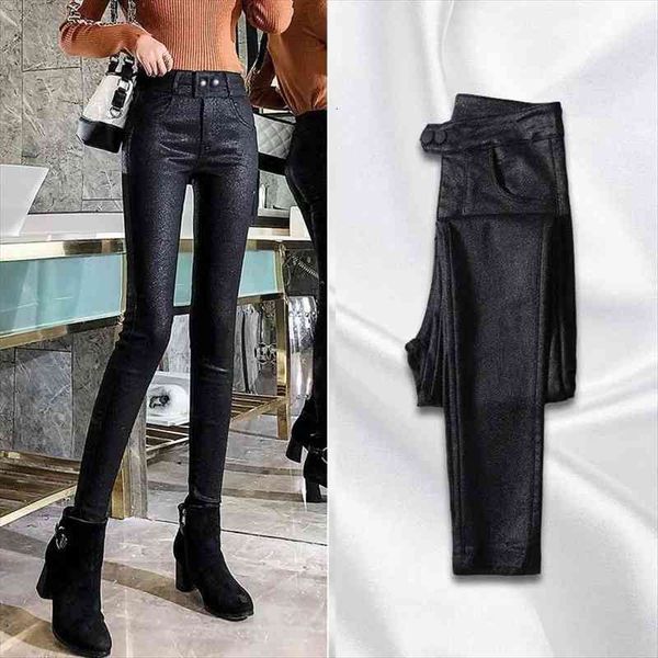 trousers autumn matte outer wear womens pant leggings elastic high waist casual ladies pants coated leather thin fleece pencil, Black;white
trousers autumn matte outer wear womens pant leggings elastic high waist casual ladies pants coated leather thin fleece pencil, Black;white