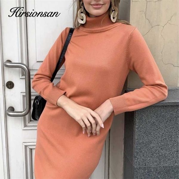 hirsionsan winter warm high-neck elastic knit midi dresse fashion elegant chic lady sweater robe femme 211220, Black;gray
hirsionsan winter warm high-neck elastic knit midi dresse fashion elegant chic lady sweater robe femme 211220, Black;gray