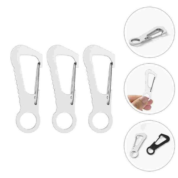 cords, slings and webbing 3pcs climbing carabiner outdoor keychain multi-functional buckles (silver)
cords, slings and webbing 3pcs climbing carabiner outdoor keychain multi-functional buckles (silver)