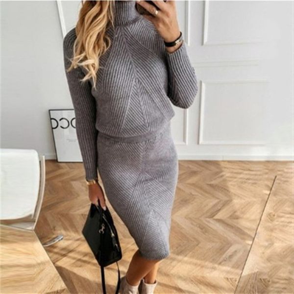 mvgirlru womens knitting skirt suit womens costume sweater suit + slim skirt two-piece tracksuit, White;black
mvgirlru womens knitting skirt suit womens costume sweater suit + slim skirt two-piece tracksuit, White;black