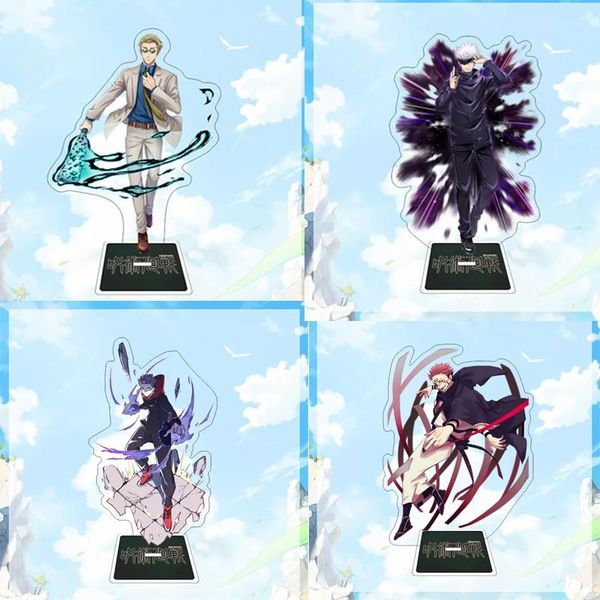keychains anime key chain man jujutsu kaisen keychain women gojo satoru ring yuji itadori acrylic standing model brelok, Silver
keychains anime key chain man jujutsu kaisen keychain women gojo satoru ring yuji itadori acrylic standing model brelok, Silver