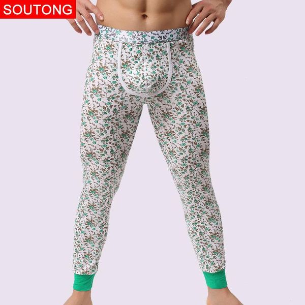 men's sleepwear soutong 2021 winter warm men long johns cotton printed thermal underwear thermo underpants qk07, Black;brown
men's sleepwear soutong 2021 winter warm men long johns cotton printed thermal underwear thermo underpants qk07, Black;brown